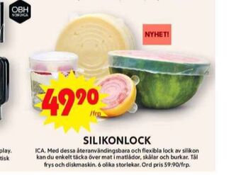 ICA Maxi Ica silikonlock erbjuda