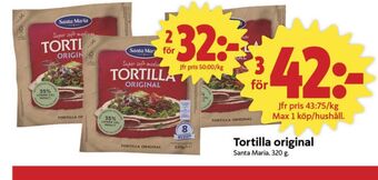 ICA Nära Santa maria tortillas erbjuda