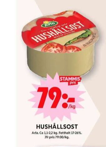 ICA Maxi Arla hushållsost erbjuda