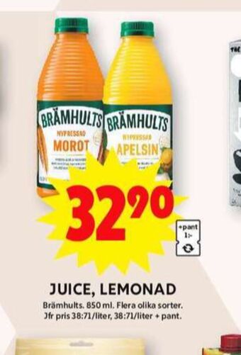 ICA Maxi Brämhults juice erbjuda