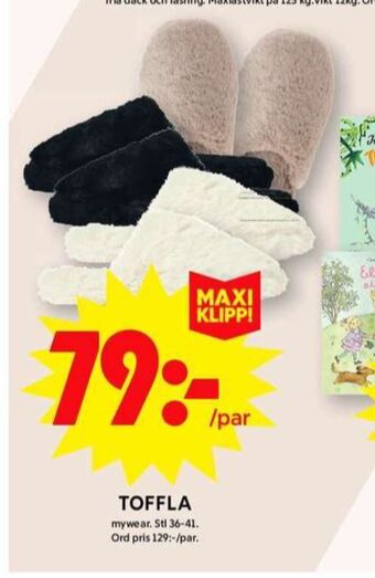 ICA Maxi Mywear inneskor dam erbjuda