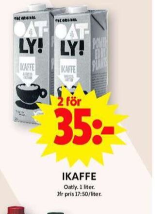Oatly ikaffe havredryck