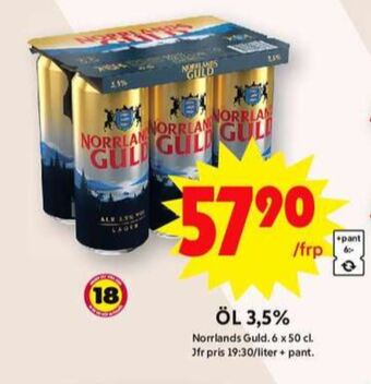 ICA Maxi Guld öl erbjuda
