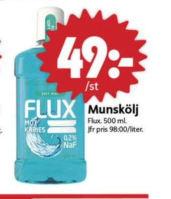 ICA Nära Flux munskölj erbjuda