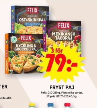 ICA Maxi Felix matpajer erbjuda