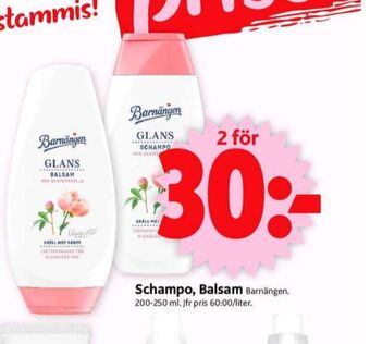 ICA Supermarket Barnängen balsam erbjuda