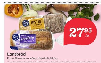 Hemköp Bistro lantbröd erbjuda