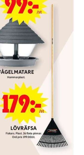 ICA Maxi Fiskars lövräfsa erbjuda
