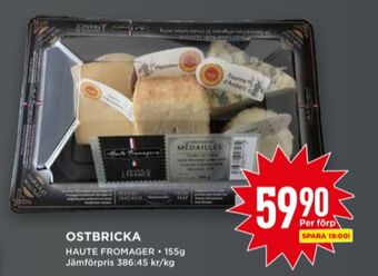 Haute fromager ostbricka