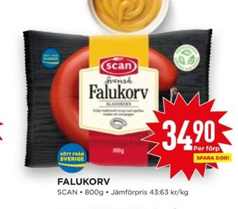 Willys Hemma Scan falukorv erbjuda