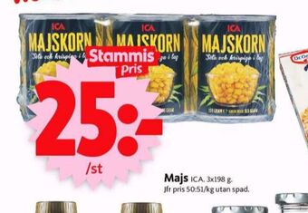 ICA Supermarket Ica majs erbjuda