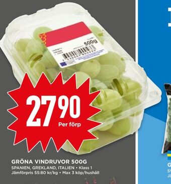 Willys Hemma Garant vindruvor erbjuda