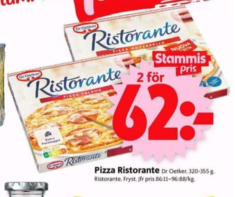 ICA Supermarket Ristorante pizza erbjuda