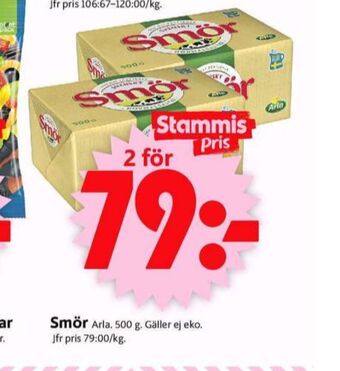 ICA Supermarket Svenskt smör erbjuda