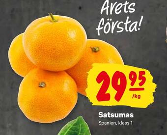 City Gross Satsumas erbjuda