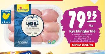 City Gross Kycklinglårfilé erbjuda