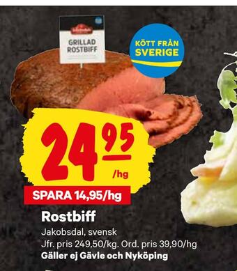 City Gross Rostbiff erbjuda