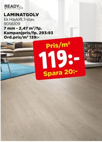 Jem&Fix Laminatgolv erbjuda