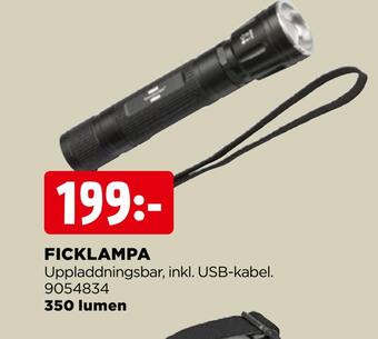 Jem&Fix Ficklampa erbjuda