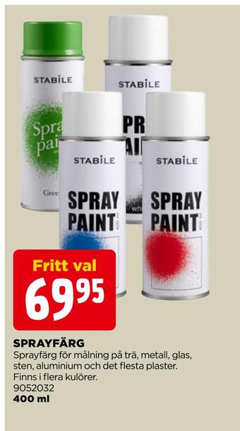 Jem&Fix Sprayfärg erbjuda