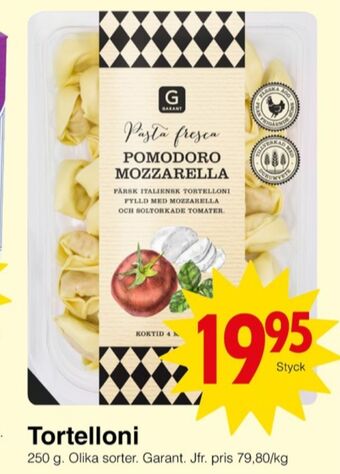Matöppet Garant pasta erbjuda
