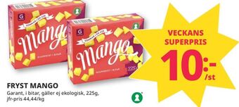 Tempo Garant frukt erbjuda