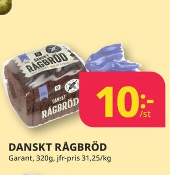 Tempo Danskt rågbröd erbjuda