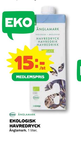 Coop Daglivs Ekologisk havredryck erbjuda