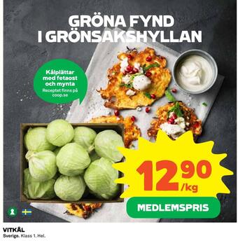 Coop Daglivs Vitkål erbjuda
