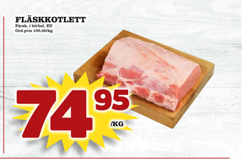 Din Mat Fläskkotlett erbjuda
