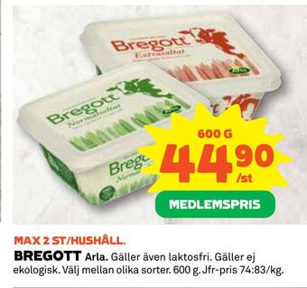 Coop Konsum Bregott erbjuda