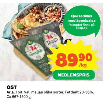 Coop Konsum Ost erbjuda