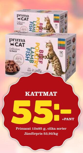 Matdax Kattmat erbjuda