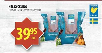 Matvärlden Tensta Hel kyckling erbjuda