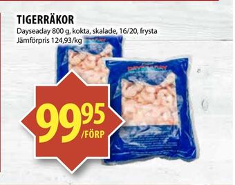 Matvärlden Tensta Tigerräkor erbjuda