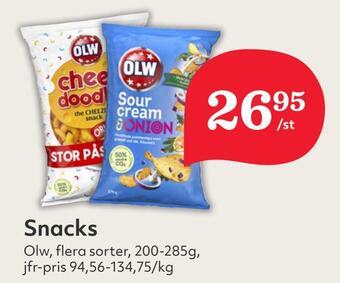 Hemköp Snacks erbjuda