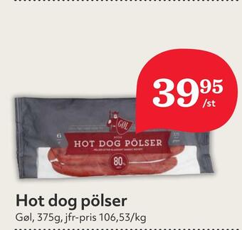 Hemköp Hot dog pölser erbjuda