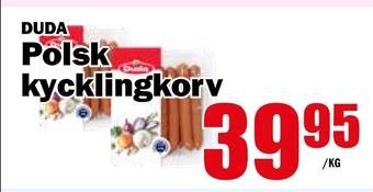 Matdax Polsk kycklingkorv erbjuda