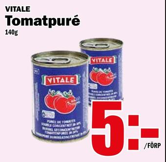 Matdax Tomatpuré erbjuda