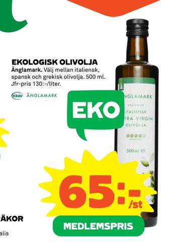 Ekologisk olivolja