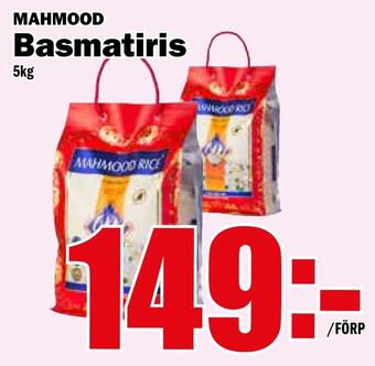 Matdax Basmatiris erbjuda