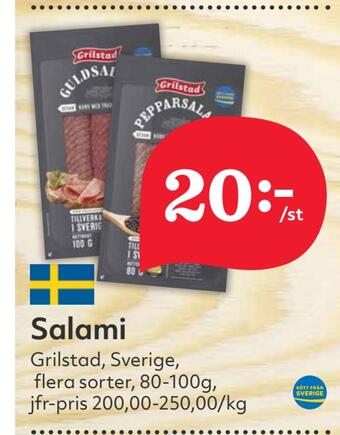 Hemköp Salami erbjuda