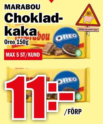 Matdax Chokladkaka erbjuda