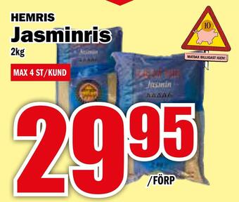 Matdax Jasminris erbjuda