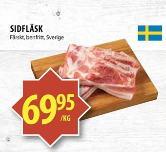 Matvärlden Tensta Sidfläsk erbjuda