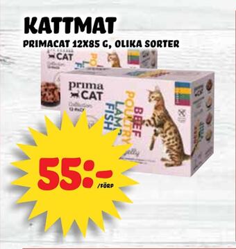 Nelins Kattmat erbjuda