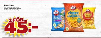 Nelins Snacks erbjuda