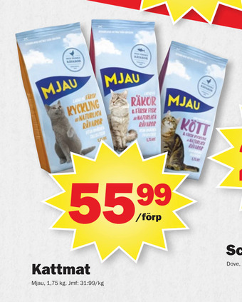 Pekås Kattmat erbjuda