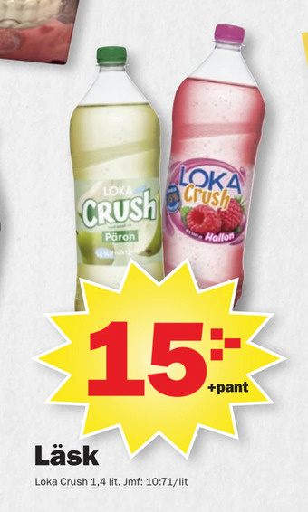 Pekås Läsk erbjuda