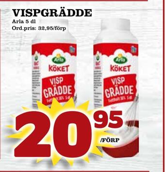 Vispgrädde
